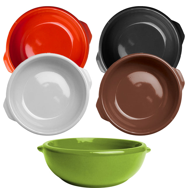 Benegiamo Tegamini in Terracotta 15 cm Set 6 Pezzi Ghiotta | Tegami da Forno e Gas Made in Italy Benegiamo
