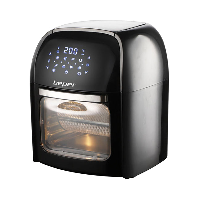 Friggitrice Ad Aria Calda Digitale Multifunzione Lt.12 Beper