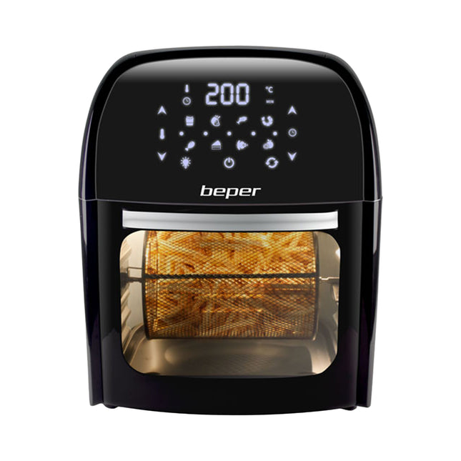 Friggitrice Ad Aria Calda Digitale Multifunzione Lt.12 Beper