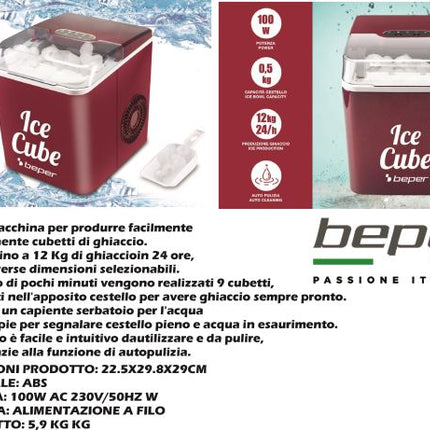 Beper Macchina Per Ghiaccio 100W Beper
