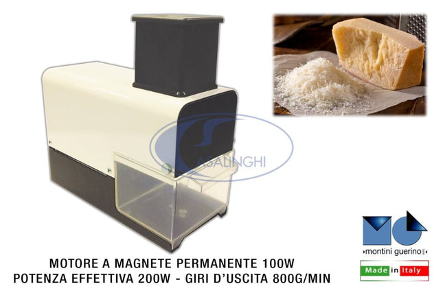 GRATTUGIA ELETTRICA 100W BIANCA FORMAGGIO Beper