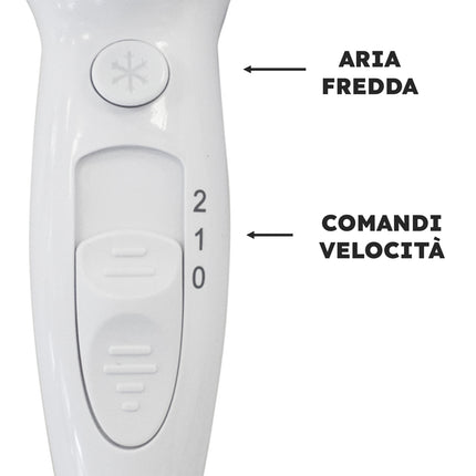 Beper PHON DA PARETE 2000W CAPELLI PIEGA PARRUCCHIERE Beper