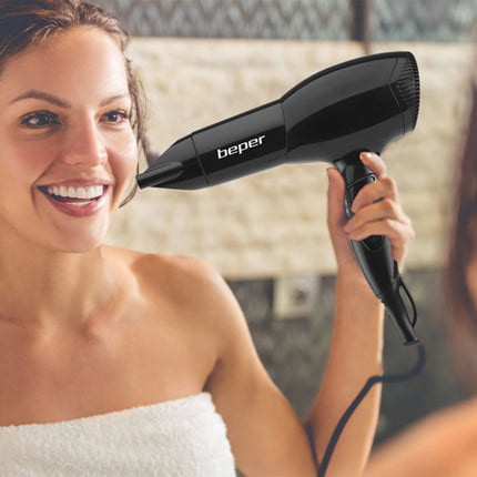 Beper PHON 2000W CON DIFFUSORE PIEGA CAPELLI PARRUCCHIERE Beper