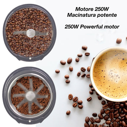 Beper MACINACAFFE' ELETTRICO 250W CAFFE' CUCINA PREPARAZIONE Beper