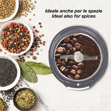 Beper MACINACAFFE' ELETTRICO 250W CAFFE' CUCINA PREPARAZIONE Beper
