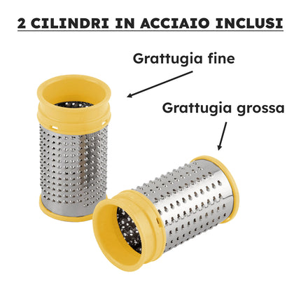 Grattugia Elettrica Ricaricabile Beper Regina 2 Rulli Beper