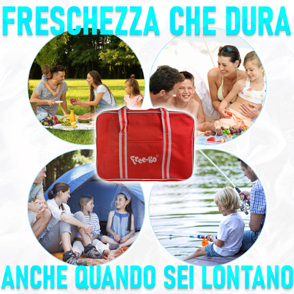 BORSA TERMICA INT. ALLUM. LT.14 MEDIA Due Esse
