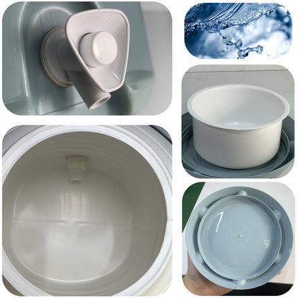 Distributore Acqua Ghiacciata Portatile | Tanica Termica con Rubinetto per Spiaggia e Campeggio | Isolamento Poliuretano Professionale | 3L - 6L - 9L Anti-Goccia Due Esse