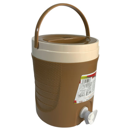 Distributore Acqua Ghiacciata Portatile | Tanica Termica con Rubinetto per Spiaggia e Campeggio | Isolamento Poliuretano Professionale | 3L - 6L - 9L Anti-Goccia Due Esse