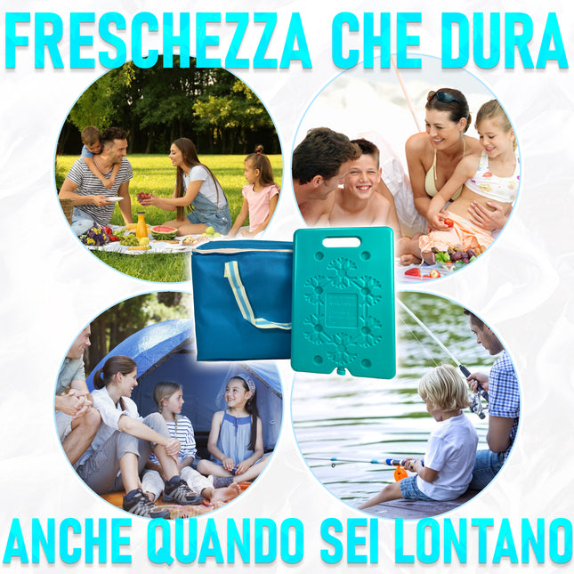 BORSA TERMICA LT.16 CON FREEZERINO GR.600 COL. ASS. Due Esse