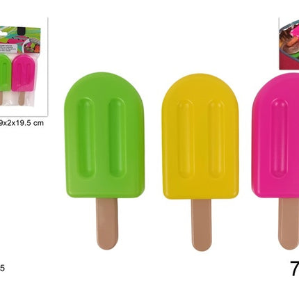 FREEZERINI FORMA GHIACCIOLI SET 3 PZ. COLORATI ML.70 Due Esse