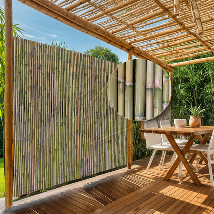 Canne Italia Arella in Bamboo Naturale, Ideale per Recinzioni Separè Coperture Spazi Privacy, Casa Giardino Mare Spiaggia, Utili per Creare Ombra Casalinghi Sicignano
