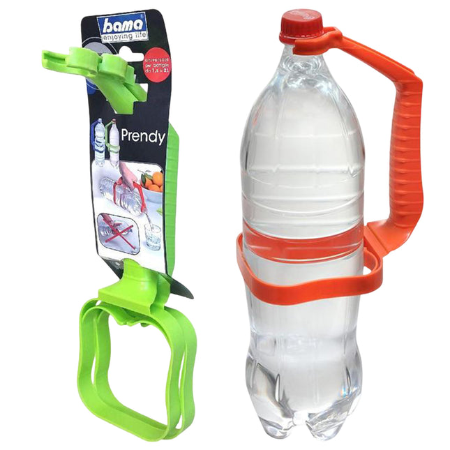 Bama Impugnatura Per Bottiglie Prendy Set 2 Pz – Universale – Facilita La Presa 1,5/2 Lt, Colori Assortiti
