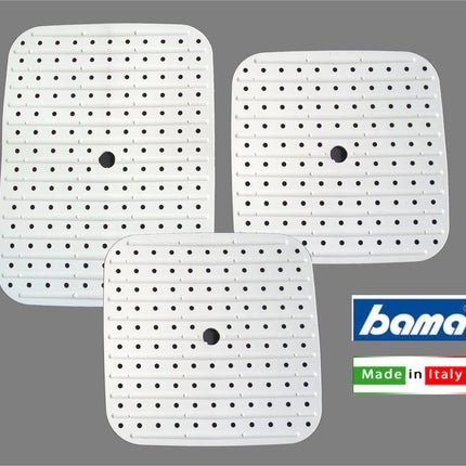 Tappeto Lavello Soft Set 3 Pz. Bianco-8007633103223