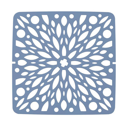 Bama Tappeto Salvapiatti Lavello Folia 30×30 cm Cielo – Antiscivolo e Antimuffa, Alta Resistenza