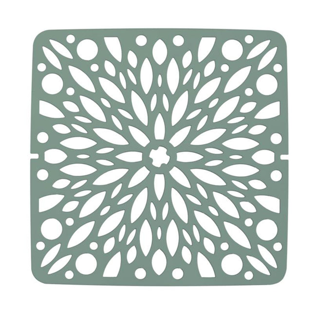 Bama Tappeto Salvapiatti Lavello Folia 30×30 cm Salvia – Antiscivolo e Antimuffa, Alta Resistenza