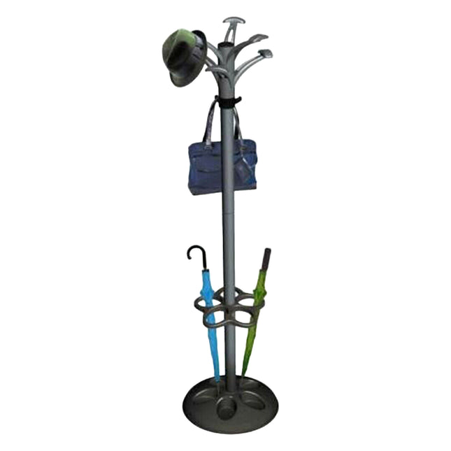 Bama Appendiabiti Con Portaombrelli Flow In Plastica E Metallo 45X35X168 Cm