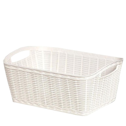 Bama Contenitore La Canestrina Portaoggetti Multiuso Stile Naturale In Varie Dimensioni Panna 31 x 21.5 x 13 cm Bama