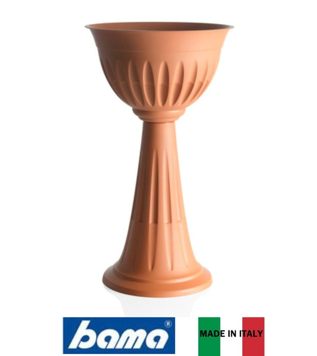 Bama Colonna Alba Ø43X74,5H Vaso Decorativo 20L Per Esterni E Interni Bama