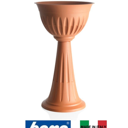 Bama Colonna Alba Ø43X74,5H Vaso Decorativo 20L Per Esterni E Interni Bama