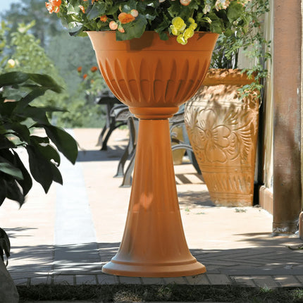 Bama Colonna Alba Ø43X74,5H Vaso Decorativo 20L Per Esterni E Interni