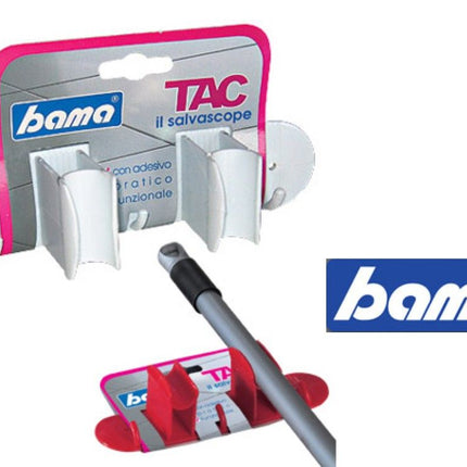 Bama Appendiscope Tac Restyling Con Biadesivo O Viti – 3 Ganci, Colori Assortiti, 20,5X7X4H