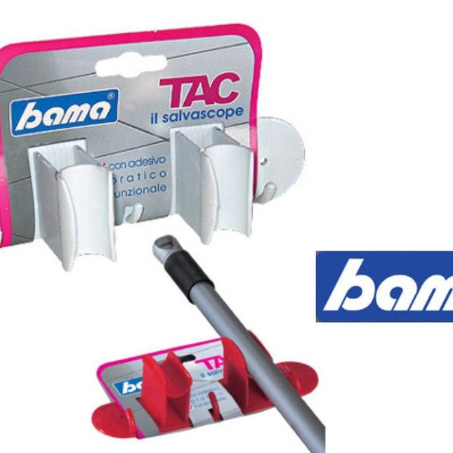 Bama Appendiscope Tac Restyling Con Biadesivo O Viti – 3 Ganci, Colori Assortiti, 20,5X7X4H