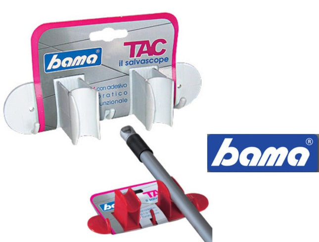 Bama Appendiscope Tac Restyling Con Biadesivo O Viti – 3 Ganci, Colori Assortiti, 20,5X7X4H Bama