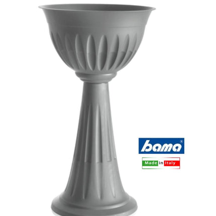Bama Colonna Alba Ø43X74,5H Vaso Decorativo 20L Per Esterni E Interni Bama