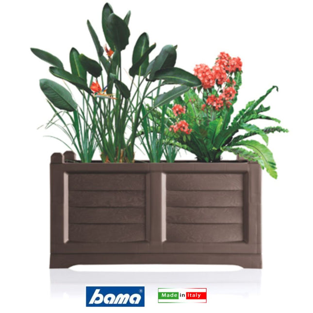 Bama Fioriera Arredo Cacao: Design E Stile Cm 80X42,5X42H Per Esterni Bama