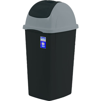 Bama Pattumiera Europa 65 Lt. Con Coperchio Basculante – Design Sobrio, 35X39X77H Cm