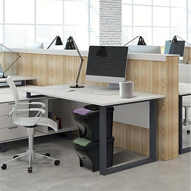 Bama Pattumiera Poker Office Set 2 Pezzi: Soluzione Raccolta Differenziata Lt 20 Bama