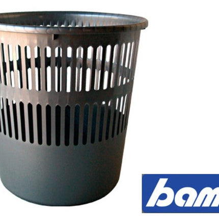 Bama Gettacarte Traforato 27,5X21X28H – Cestino Colorato Per Ufficio, Casa O Scuola, Colori Assortiti