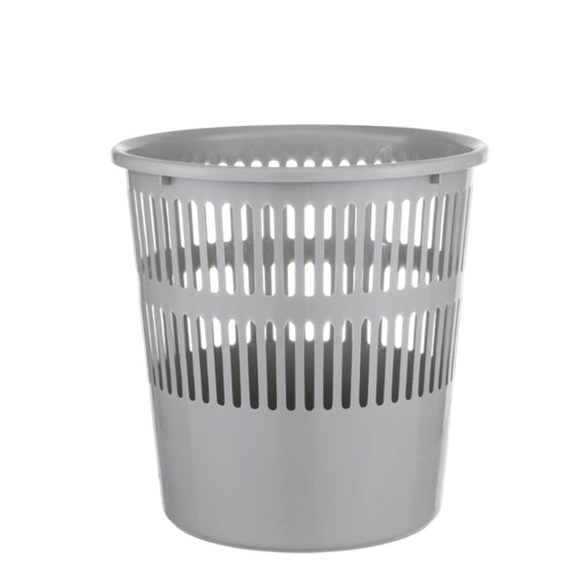 Bama Gettacarte Traforato 27,5X21X28H – Cestino Colorato Per Ufficio, Casa O Scuola, Colori Assortiti Bama