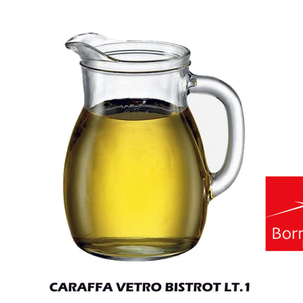 Caraffa Vetro Bistrot Lt.1-8004360012101