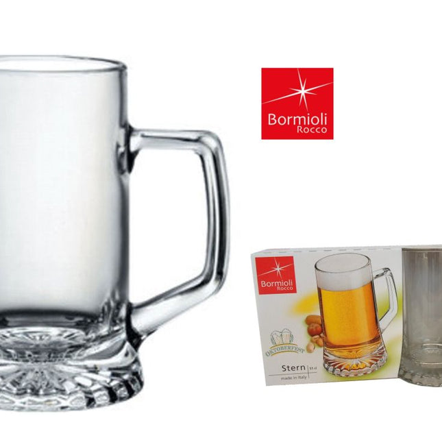 Bicchiere Birra Stern 200 Confezione 2 Pz. Cl.28 Bormioli Luigi