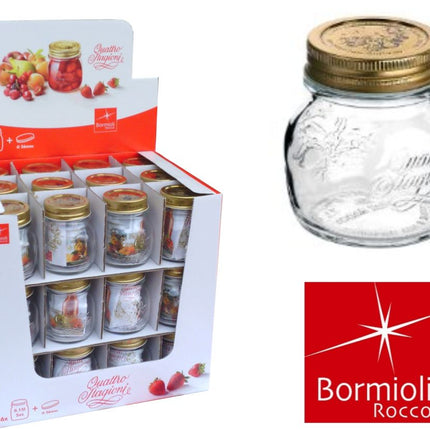 Bormioli Rocco Vasetto Quattrostagioni Con Capsula In Diverse Misure Bormioli Rocco