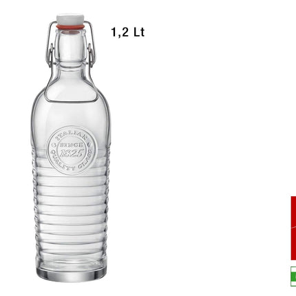 Bottiglia Vetro Officina 1825 Lt.1