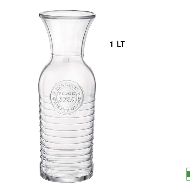 Caraffa Vetro Lt.1 Officina 1825-8004360090062
