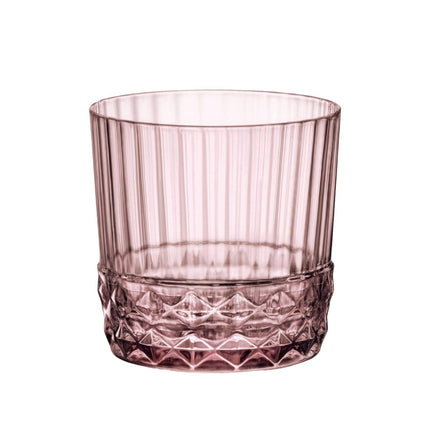 Bormioli Rocco Bicchiere America '20S Dof Lilac Rose: Il Fascino Del Decò Sulla Tua Tavola Bormioli Rocco