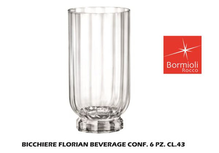 Bicchiere Florian Beverage Conf. 6 Pz. Cl.43-8004360095159