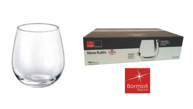 Bormioli Rocco Bicchiere New Kalix Confezione 12 Pezzi Capacità Variabile 30cl Bormioli Rocco