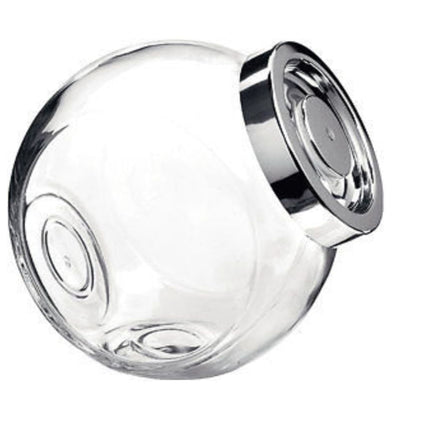 Vaso Vetro Pandora Con Coperchio Plast.-8001133885306