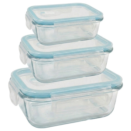 Frigobox Vetro Omega Ermetico 320/640/1040 ml Colori Assortiti