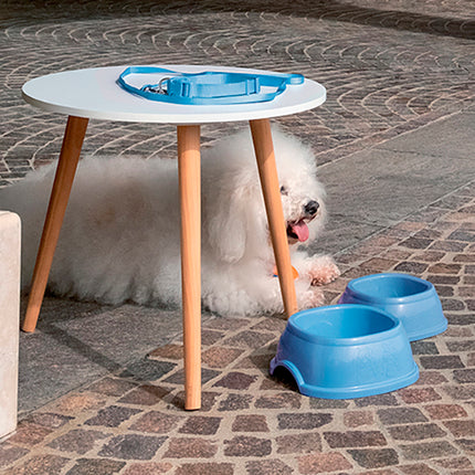 Ciotola Stefanplast Break per Cani e Gatti con Piedini Antiscivolo, Misure 0,4L - 0,6L - 1L , Colori Assortiti Stefanplast