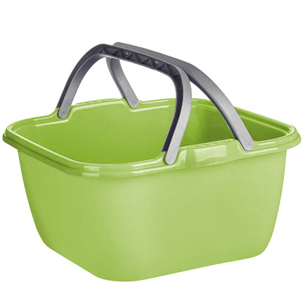 Bacinella Plastica Quadrata Per Bucato Grande Superbacinella Con Manici Colorata Stefanplast