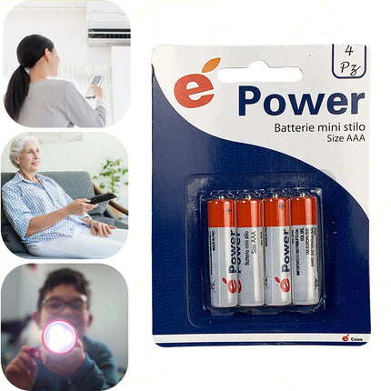 Eo Batterie Ministilo Aaa Per Giocattoli Tastiere Mouse Dispositivi Ad Alto Consumo