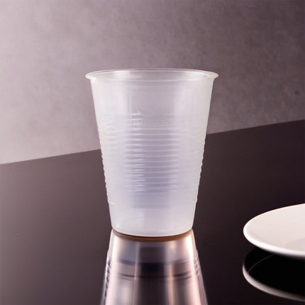 Bicchieri Plastica 200Ml Trasparenti E Bianchi Set 100/200/300/600 Pezzi