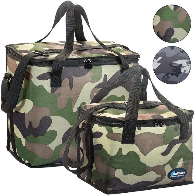 Borsa Termica Tracolla Zaino Frigo Ermetico Mimetico Militare Mare Viaggi Grande