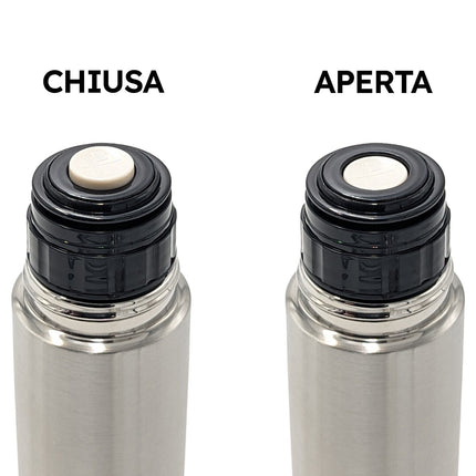 Ilsa Bottiglia Termica Ilsa Per Bevande Caffè Con Tazza Thermos Acciaio Inox 18/10